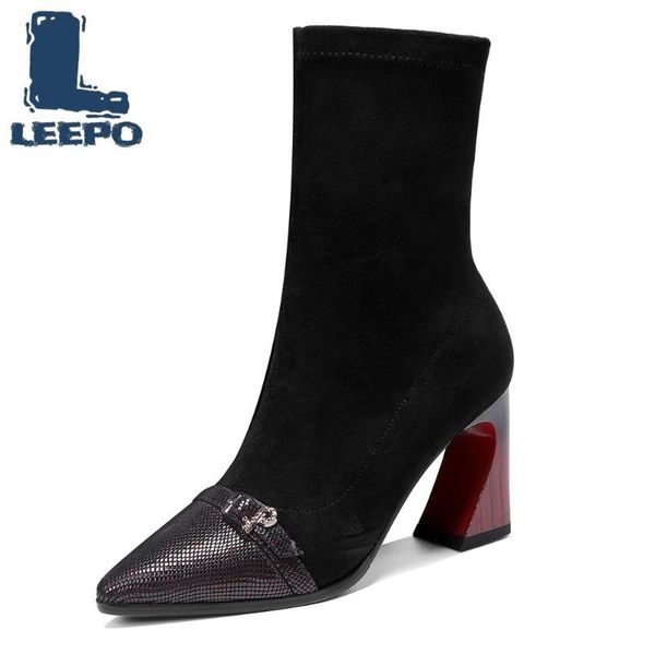 mid calf boots for women sheepskin stretch knitted female luxury shoes woman spring autumn comfort soft long boots, Black
mid calf boots for women sheepskin stretch knitted female luxury shoes woman spring autumn comfort soft long boots, Black