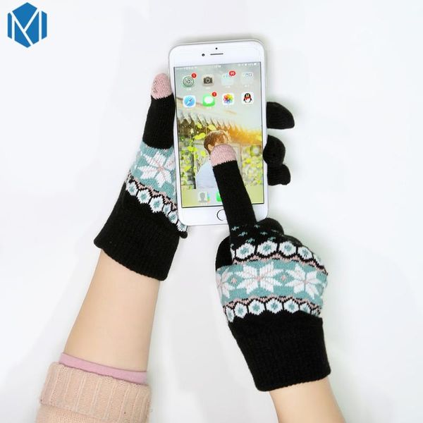 five fingers gloves women warm female thick knitted snowflake full finger winter christmas mittens screen sense mitaine femme luvas, Blue;gray
five fingers gloves women warm female thick knitted snowflake full finger winter christmas mittens screen sense mitaine femme luvas, Blue;gray