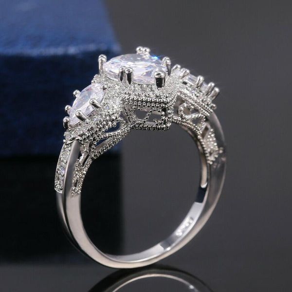 female elegant silver color finger rings white crystal zircon engagement wedding rings for women party jewelry gift d5p930, Slivery;golden
female elegant silver color finger rings white crystal zircon engagement wedding rings for women party jewelry gift d5p930, Slivery;golden