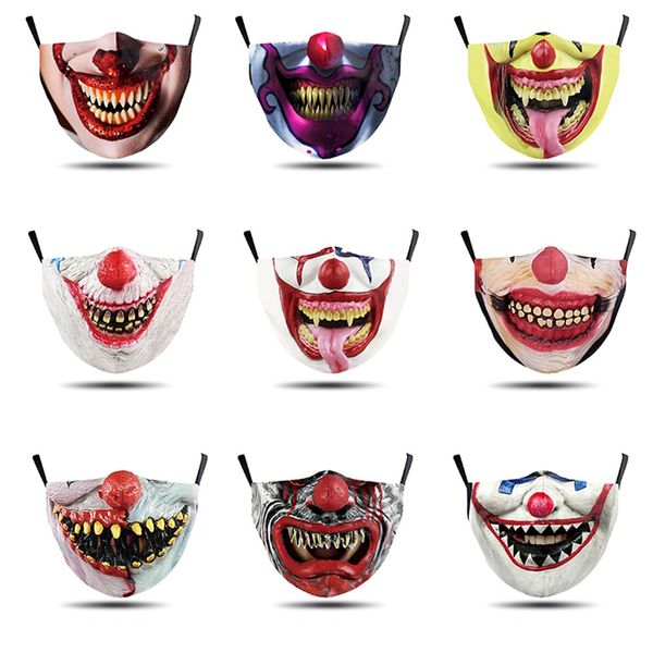 halloween clown big mouth 3d digital printing mask daily dust-proof and haze adjustable ear-hook mask
halloween clown big mouth 3d digital printing mask daily dust-proof and haze adjustable ear-hook mask