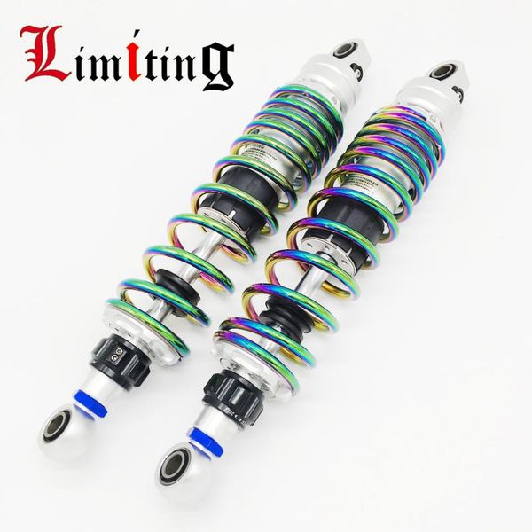 2ps universal 310mm 330mm 340mm 350mm motorcycle rear suspension colorful spring adjustable rebound damping round absorber
2ps universal 310mm 330mm 340mm 350mm motorcycle rear suspension colorful spring adjustable rebound damping round absorber
