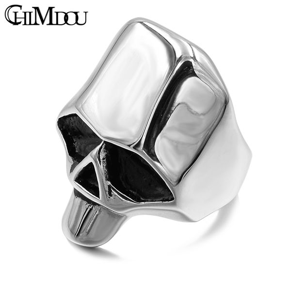 chimdou retro punk skull ring polished stainless steel ring men biker motorcycle jewelry wholesale,ar401, Golden;silver
chimdou retro punk skull ring polished stainless steel ring men biker motorcycle jewelry wholesale,ar401, Golden;silver
