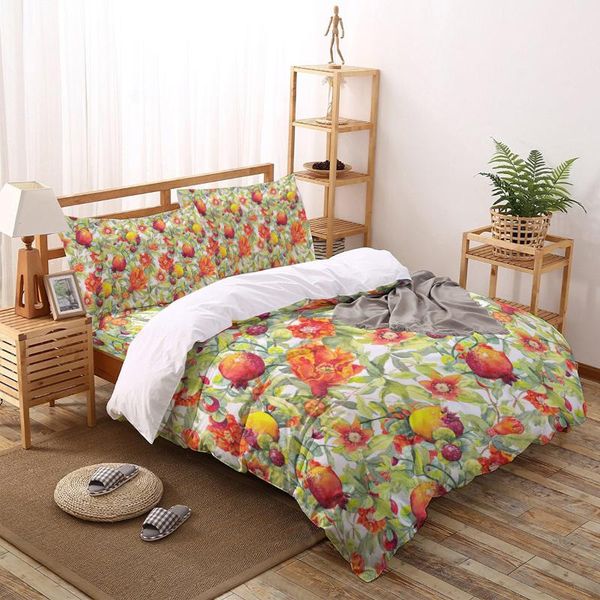 summer fruit pomegranate watercolor printed comforter bedding sets 2/3/4pcs bed linen duvet cover set bed sheet pillowcase
summer fruit pomegranate watercolor printed comforter bedding sets 2/3/4pcs bed linen duvet cover set bed sheet pillowcase