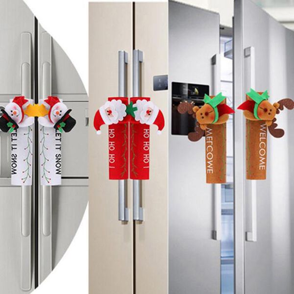 party decoration 1pc christmas handle covers santa claus microwave dishwasher door cover
party decoration 1pc christmas handle covers santa claus microwave dishwasher door cover