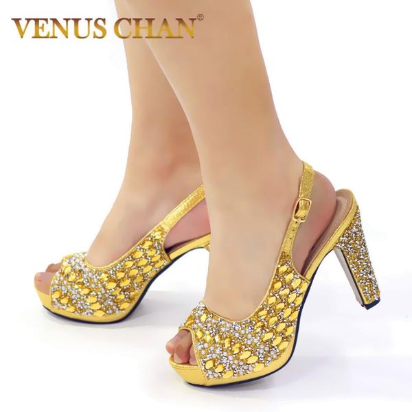 ins selling shoes decorate with rhinestone for party african lady super high heels in golden color for wedding, Black
ins selling shoes decorate with rhinestone for party african lady super high heels in golden color for wedding, Black