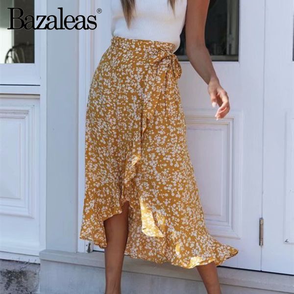 bazaleas vintage ruffles orange floral print women skirt slim wray women skirt casual high waist midi skirts, Black
bazaleas vintage ruffles orange floral print women skirt slim wray women skirt casual high waist midi skirts, Black