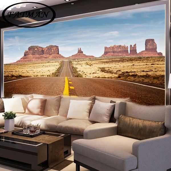 dropshipping fatman damask wallpaper desert highway 3d foto mural living room wallpaper bedroom living room papel de parede
dropshipping fatman damask wallpaper desert highway 3d foto mural living room wallpaper bedroom living room papel de parede