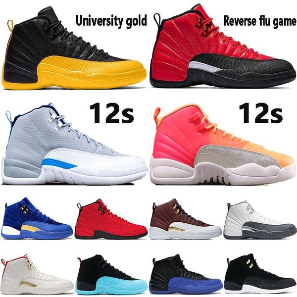 2020 new jumpman 12 12s basketball shoes reverse flu game iridescent reflective sunrise university gold bulls fiba cny sport mens sneakers
2020 new jumpman 12 12s basketball shoes reverse flu game iridescent reflective sunrise university gold bulls fiba cny sport mens sneakers