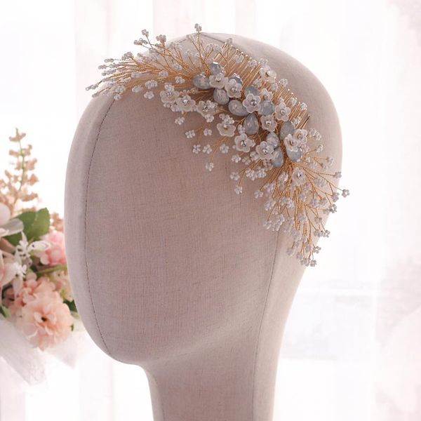 trixy h279 bridal hair accessories peals hair combs wedding clips gold clip bride jewelry handmade women ornament, Golden;silver
trixy h279 bridal hair accessories peals hair combs wedding clips gold clip bride jewelry handmade women ornament, Golden;silver