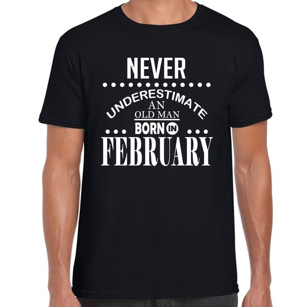 men 2019 brand clothing tees casual male selling t shirt never underestimate an old man born in februarytees
men 2019 brand clothing tees casual male selling t shirt never underestimate an old man born in februarytees