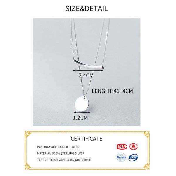 inzatt real 925 sterling silver pendant necklaces minimalist choker fine jewelry for women party cute accessories y200810
inzatt real 925 sterling silver pendant necklaces minimalist choker fine jewelry for women party cute accessories y200810