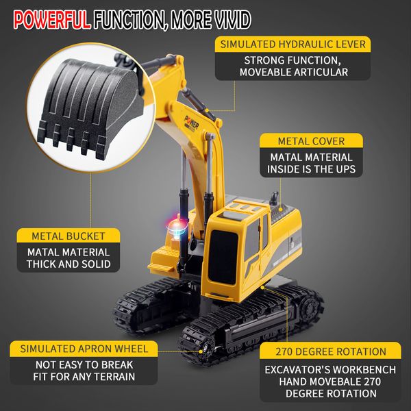 children fun toy remote control alloy engineering vehicle model remote control alloy engineering excavator model toy abs material kid gift
children fun toy remote control alloy engineering vehicle model remote control alloy engineering excavator model toy abs material kid gift