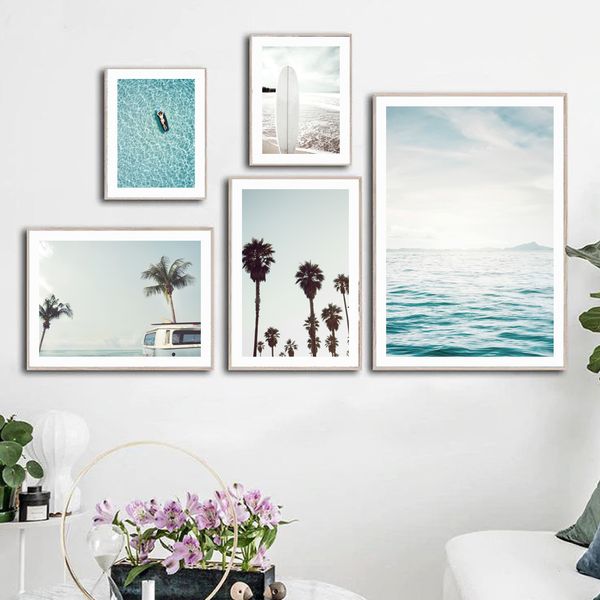 wall art холст картина sea beach surfboard swim кокос дерево ван скандинавские плакаты и печать стена картины для гостиной декор 
wall art холст картина sea beach surfboard swim кокос дерево ван скандинавские плакаты и печать стена картины для гостиной декор