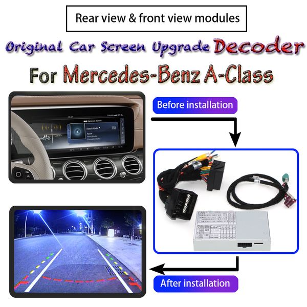 rear parking camera for - a-class w176 2012~2020 adapter original upgrade system interface screen reversing decoding car
rear parking camera for - a-class w176 2012~2020 adapter original upgrade system interface screen reversing decoding car