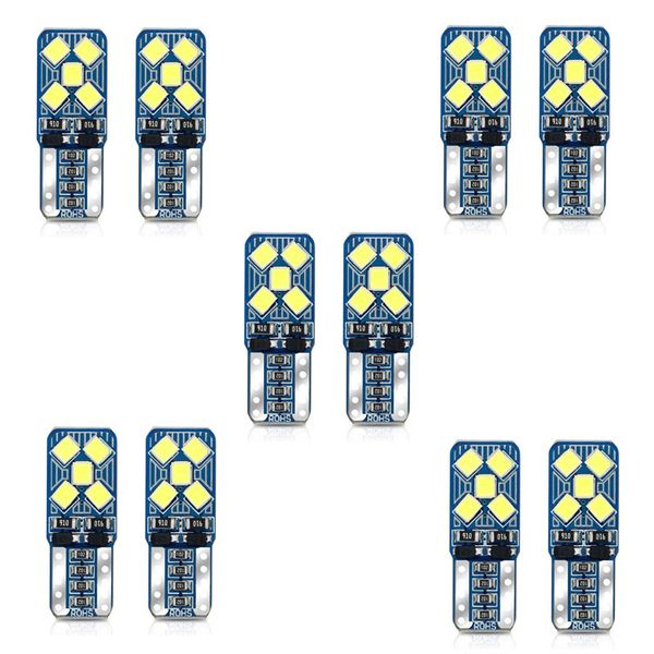 10pcs canbus t10 w5w smd 2835 10led автомобилей клин габаритные огни парковки легкие светодиодные боковые габаритные огни для универсального
10pcs canbus t10 w5w smd 2835 10led автомобилей клин габаритные огни парковки легкие светодиодные боковые габаритные огни для универсального