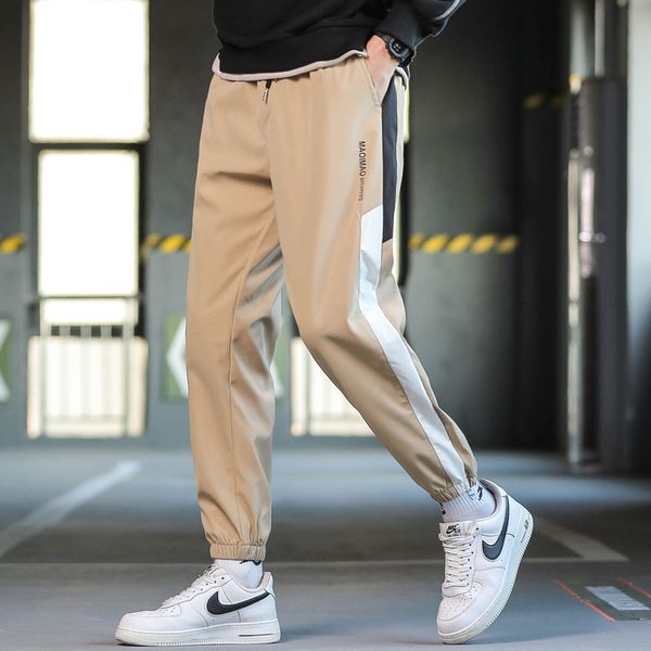 spring summer men's trousers casual men's business pants slim elastic waist japanese style pencil pants, Black
spring summer men's trousers casual men's business pants slim elastic waist japanese style pencil pants, Black