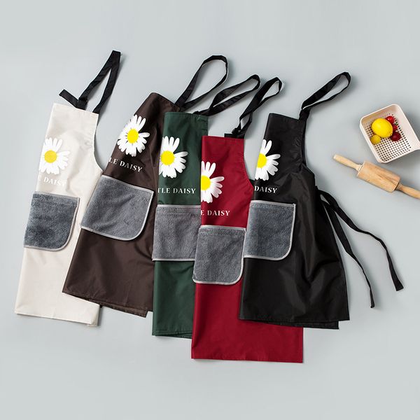 aprons 1pcs daisy printed apron for women bibs home cooking baking coffee shop side wipe cleaning kitchen accessories
aprons 1pcs daisy printed apron for women bibs home cooking baking coffee shop side wipe cleaning kitchen accessories
