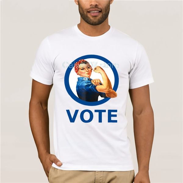 personality t-shirt vote with rosie the riveter election year fashion summer tshirt men
personality t-shirt vote with rosie the riveter election year fashion summer tshirt men