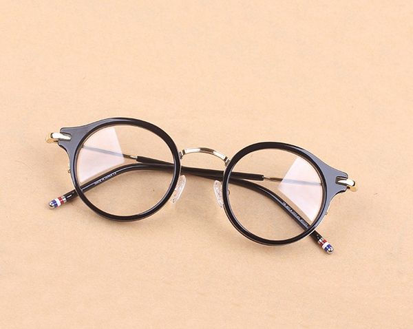 vintage thom brand round frames eyeglasses frames prescription eyewear for women and men eye glasses oculos de grau, Black
vintage thom brand round frames eyeglasses frames prescription eyewear for women and men eye glasses oculos de grau, Black