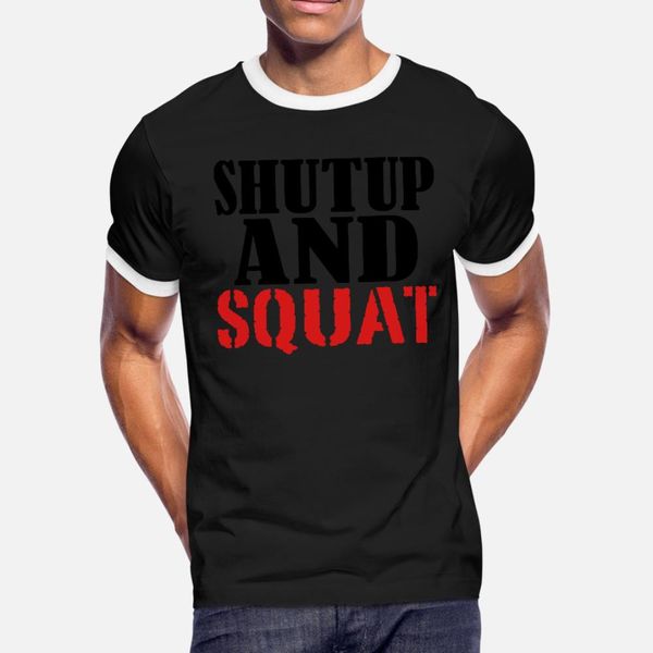 shut up and squat t shirt men designing tee shirt round neck pattern loose comical summer kawaii shirt
shut up and squat t shirt men designing tee shirt round neck pattern loose comical summer kawaii shirt