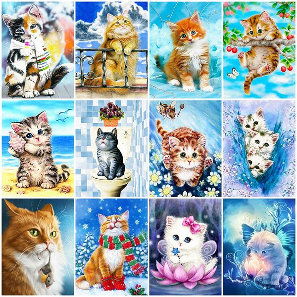 evershine 5d diy diamond painting full square cat rhinestones pictures diamond embroidery animals mosaic sale home decoration
evershine 5d diy diamond painting full square cat rhinestones pictures diamond embroidery animals mosaic sale home decoration