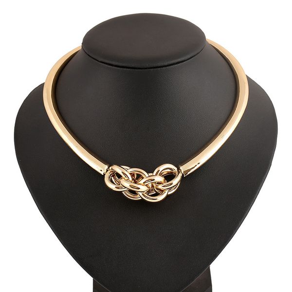 and american exaggerated metal necklace, punk retro twist round splicing metal collar, necklace, cross-border jewelry, Silver
and american exaggerated metal necklace, punk retro twist round splicing metal collar, necklace, cross-border jewelry, Silver