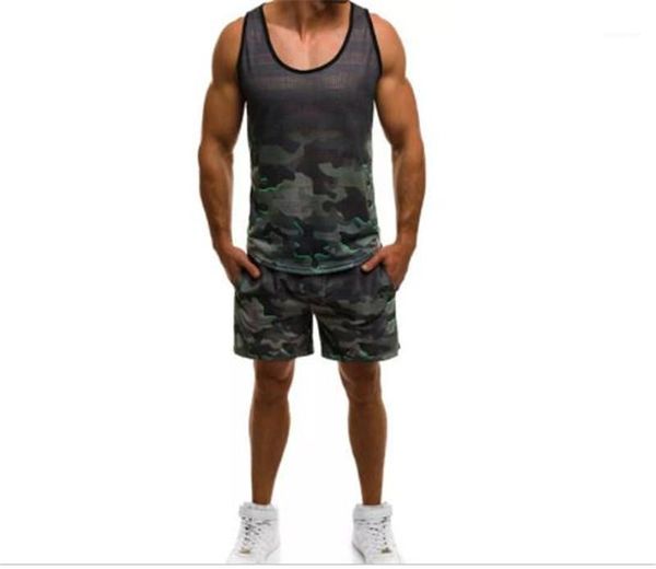 tracksuits sports camouflage printed running 2 piece shorts vest summer pullover sleeveless fashion mens sportswear casual mens designer, Gray
tracksuits sports camouflage printed running 2 piece shorts vest summer pullover sleeveless fashion mens sportswear casual mens designer, Gray