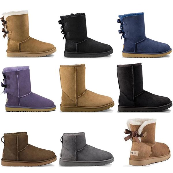 australia women classics snow boots ankle short bow fur booties for winter chestnut coffee grey women female sweet shoes 36-41, White;red
australia women classics snow boots ankle short bow fur booties for winter chestnut coffee grey women female sweet shoes 36-41, White;red