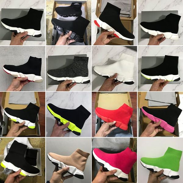 2020 new speed trainer sock fashion shoes triple black green boots red flat men women casual shoes sport sneakers with box dust bag
2020 new speed trainer sock fashion shoes triple black green boots red flat men women casual shoes sport sneakers with box dust bag