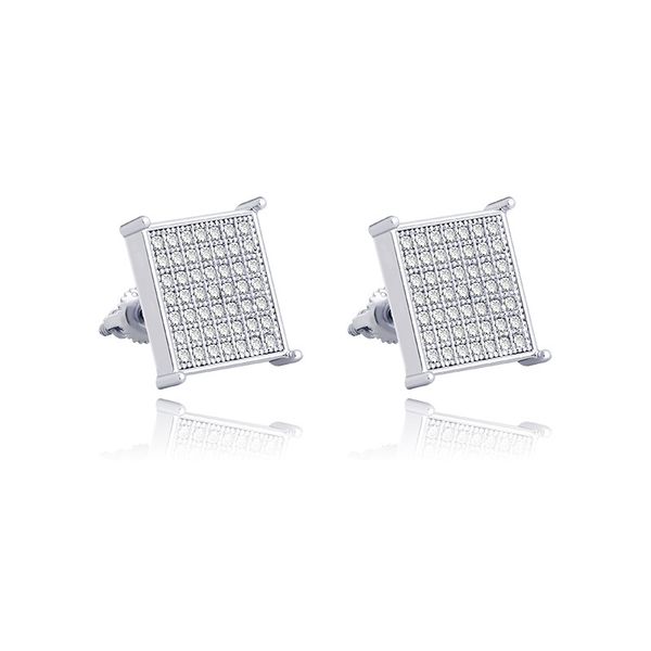 luxury bling zircon stud earrings street fashion 12mm 18k gold rhodium plated square earrings men women hip hop earrings, Golden;silver
luxury bling zircon stud earrings street fashion 12mm 18k gold rhodium plated square earrings men women hip hop earrings, Golden;silver