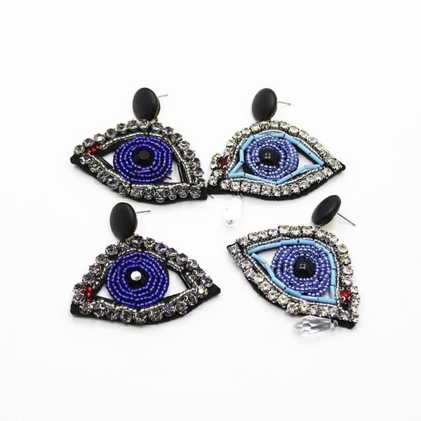 hand made eye of the demon stud earrings titanium stainless steel inlaid zircon earrings silver color fashion trendy jewelrygift, Golden;silver
hand made eye of the demon stud earrings titanium stainless steel inlaid zircon earrings silver color fashion trendy jewelrygift, Golden;silver