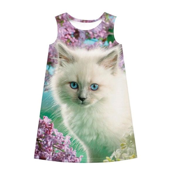 cute cat 3d print teen girl dress children summer sleeveless a-line casual dress for teenager girls 8 10 12 years kids clothing, Red;yellow
cute cat 3d print teen girl dress children summer sleeveless a-line casual dress for teenager girls 8 10 12 years kids clothing, Red;yellow