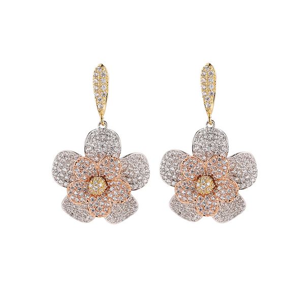 dangle & chandelier cubic zirconia solid flower earrings elegant creative party fashion costume jewelry gfit, Silver
dangle & chandelier cubic zirconia solid flower earrings elegant creative party fashion costume jewelry gfit, Silver