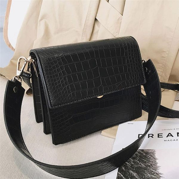 fashion women handbag luxury crocodile leather flap shoulder bag for girls crossbody bags large capacity messenger bag
fashion women handbag luxury crocodile leather flap shoulder bag for girls crossbody bags large capacity messenger bag