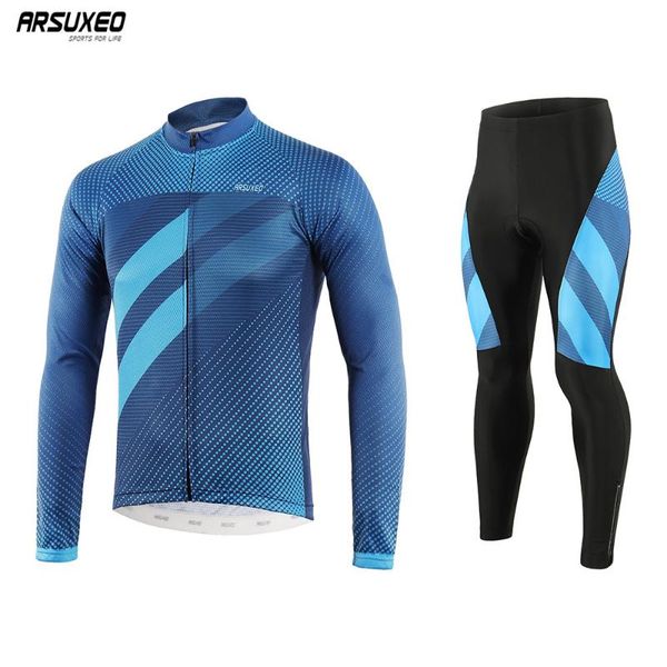 arsuxeo cycling set men's cycling clothing set pads pants fitness sportswear leggings gym downhill outdoor sport suit z9, Black;blue
arsuxeo cycling set men's cycling clothing set pads pants fitness sportswear leggings gym downhill outdoor sport suit z9, Black;blue