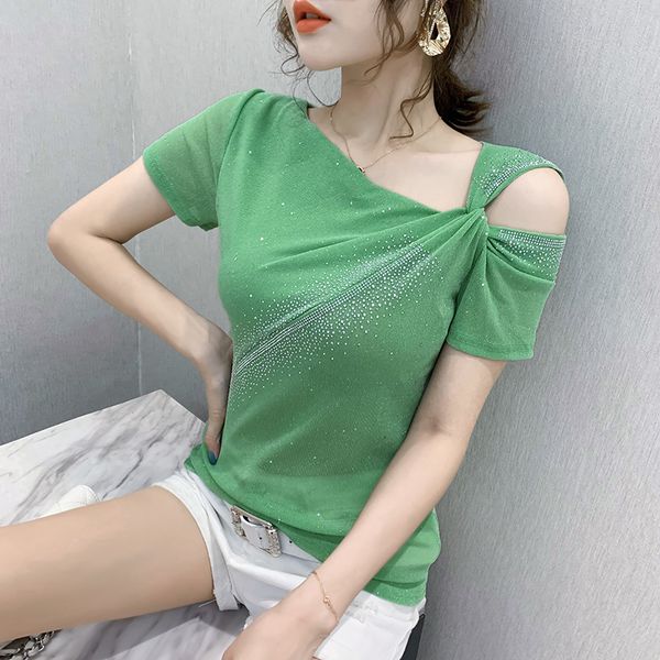 лето европейской одежда футболка sexy shiny неравномерность плечо mesh diamonds женщина топы ropa mujer tees 2020 new t05503, White
лето европейской одежда футболка sexy shiny неравномерность плечо mesh diamonds женщина топы ropa mujer tees 2020 new t05503, White