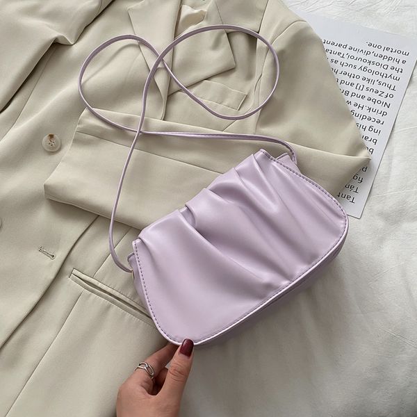 2020 popular ladies pu pleated messenger bags candy color small bag casual retro shoulder bag
2020 popular ladies pu pleated messenger bags candy color small bag casual retro shoulder bag