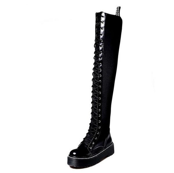 winter new high-heeled knee boots female thick with side zipper stovepipe long tube size code elastic boots, Black
winter new high-heeled knee boots female thick with side zipper stovepipe long tube size code elastic boots, Black