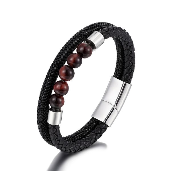 genuine leather and wire rope bracelet stone beads stainless steel magnet charm bracelets women gift men jewelry, Golden;silver
genuine leather and wire rope bracelet stone beads stainless steel magnet charm bracelets women gift men jewelry, Golden;silver