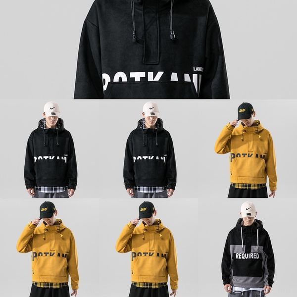 spring and autumn ins sweater men's korean style trendy coat sports sweatercoat sweatercasual loose trendy brand hooded dv3i3, Black
spring and autumn ins sweater men's korean style trendy coat sports sweatercoat sweatercasual loose trendy brand hooded dv3i3, Black