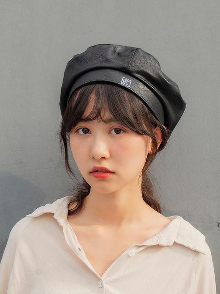 leather beret women's autumn and winter painter cap korean-style japanese casual all-match fashion leather painter cap, Blue;gray
leather beret women's autumn and winter painter cap korean-style japanese casual all-match fashion leather painter cap, Blue;gray
