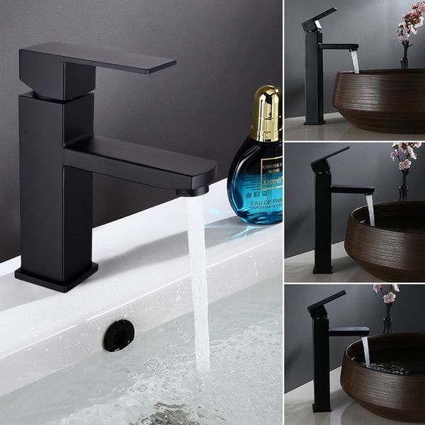 bathroom sink faucets 304 stainless steel square black basin faucet on the table, european style toilet basin,under table and cold
bathroom sink faucets 304 stainless steel square black basin faucet on the table, european style toilet basin,under table and cold