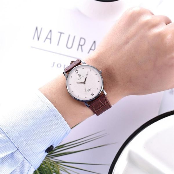 men watches geneva leather male quartz wrist watches quality fashion relogio feminino luxo marca dropship, Slivery;brown
men watches geneva leather male quartz wrist watches quality fashion relogio feminino luxo marca dropship, Slivery;brown