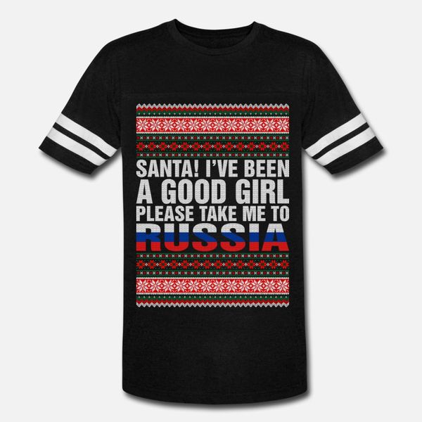 santa i ve been a good girl please take me to russ t shirt men customize cotton crew neck leisure crazy funny summer style formal shirt
santa i ve been a good girl please take me to russ t shirt men customize cotton crew neck leisure crazy funny summer style formal shirt