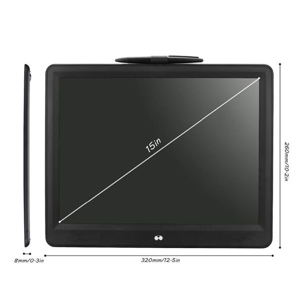 cgjxs15 inch portable smart lcd writing tablet electronic notepad drawing graphics tablet board with stylus pen with battery
cgjxs15 inch portable smart lcd writing tablet electronic notepad drawing graphics tablet board with stylus pen with battery
