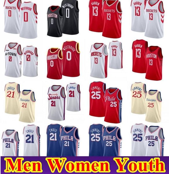 men women youth kids h-town james 13 harden russell 0 westbrook basketball stitched jersey sitiched ben 25 simmons joel 21 embiid city shirt, Black;red
men women youth kids h-town james 13 harden russell 0 westbrook basketball stitched jersey sitiched ben 25 simmons joel 21 embiid city shirt, Black;red