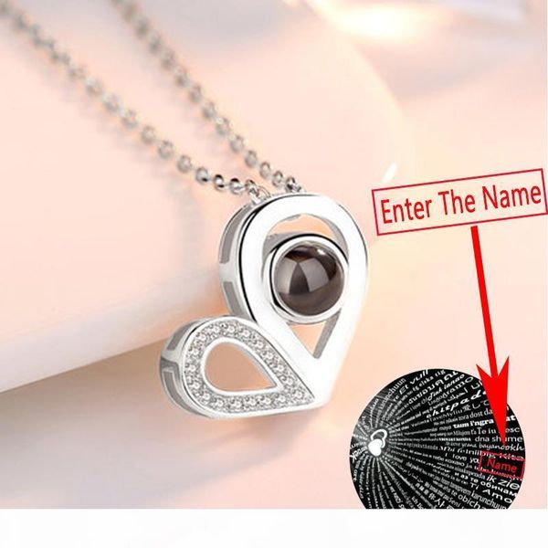custom name necklace 100 languages i love you projection pendant necklace love memory wedding necklace christmas gift, Silver
custom name necklace 100 languages i love you projection pendant necklace love memory wedding necklace christmas gift, Silver
