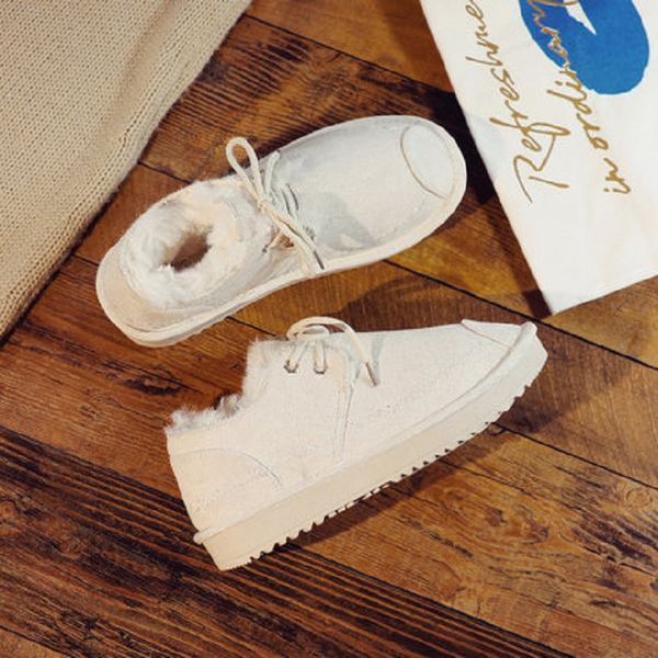 2020 new winter plus velvet snow boots korean version of the wild short tube warm cotton shoes, Black
2020 new winter plus velvet snow boots korean version of the wild short tube warm cotton shoes, Black