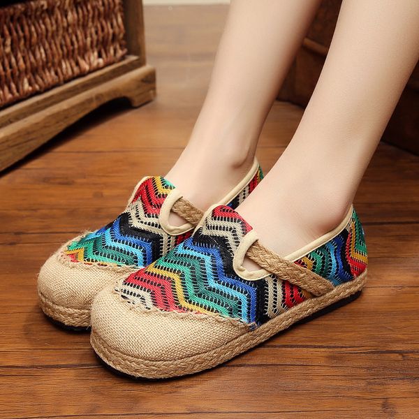 oudiniao скольжения на плоской подошве женщина espadrilles сетки холст этнического дизайна природные wrap мокасины женская обувь ladies, Black
oudiniao скольжения на плоской подошве женщина espadrilles сетки холст этнического дизайна природные wrap мокасины женская обувь ladies, Black