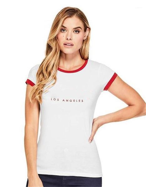 дизайнер tshirts luxury письмо печать с коротким рукавом женщин тис вскользь женщины одежда панелями мода марка женщин, White
дизайнер tshirts luxury письмо печать с коротким рукавом женщин тис вскользь женщины одежда панелями мода марка женщин, White